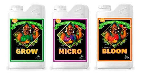 Advanced Nutrients Bases Grow Micro Bloom 1 Litro