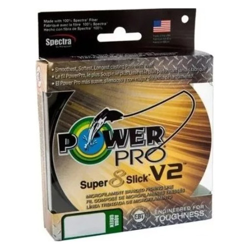 Multifilamento Power Pro 20lb 150yds Super 8 Slick V2.