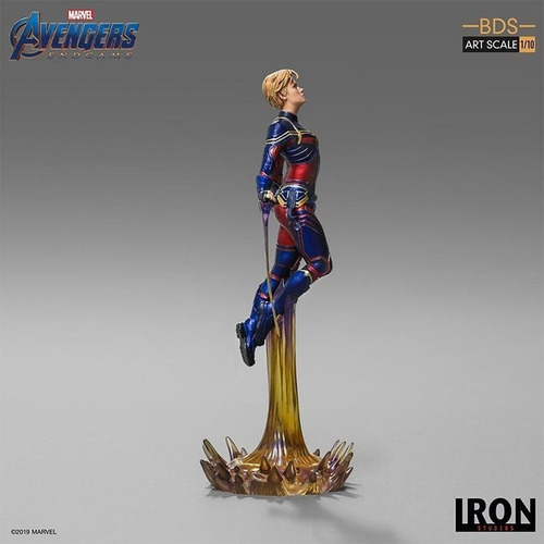 Imagem 4 de 6 de Capitã Marvel Bds Art Scale 1/10 Endgame Iron Studios