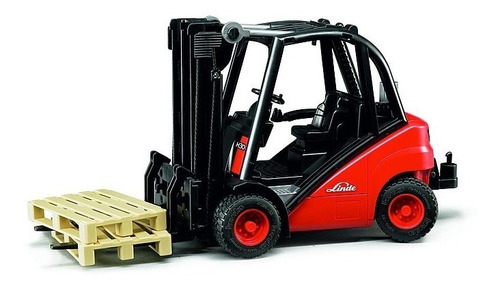 Yale Linde H30d Bruder Escala 1:16 Con Pallets