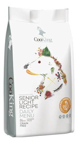 Alimento Para Perro Cooking Senior Light Recipe 2 Kg