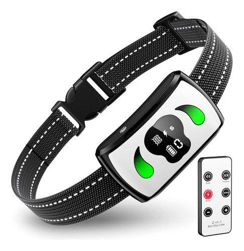 ` Collar Antiladridos Con Mando A Distancia, Seguro For