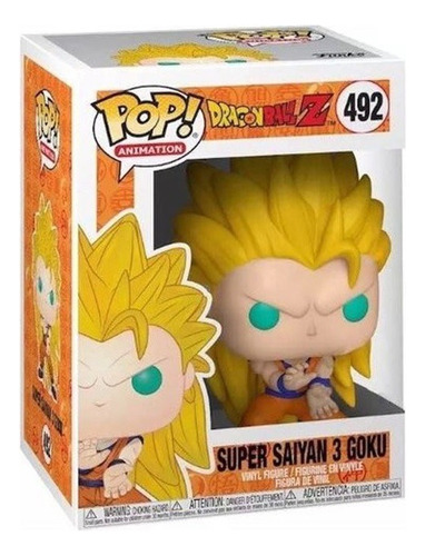 Figura de acción Goku Super Saiyan 3 de Funko Pop! Animation