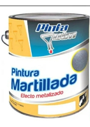 Pintura Martillada Dorada  Negro. Gris. Marron. Verde Y Azul