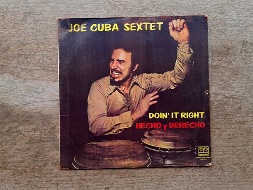 Disco Lp The Joe Cuba Sextet - Doin' It Right (1973) Ve R20