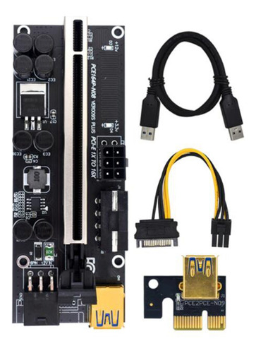 1 Tarjeta Elevadora Pci-e Pcie Mejorada Ver009s Ver 009s Usb