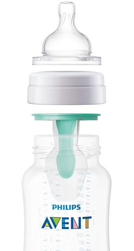 Imagen 2 de 8 de Tetero Biberon Avent Airfree Anti Colico Nuevo Sistema 9 Oz