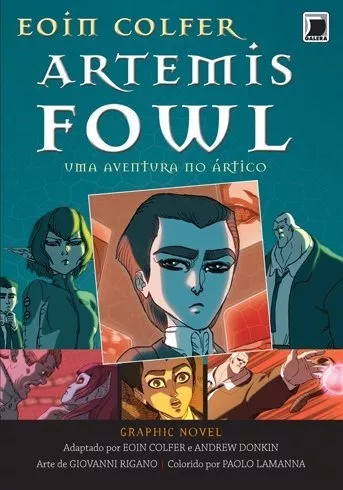 Livro Artemis Fowl: Uma Aventura No Ártico (graphic Novel 