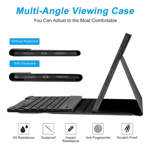 Funda Con Teclado Para iPad Air 4/5 Generación 10.9 Español