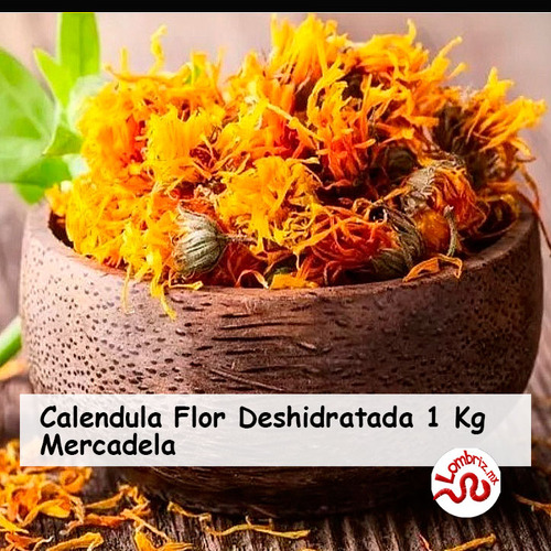 Flor De Caléndula Deshidratada Mercadela Té Infusión 1 Kilo