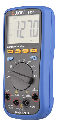 Multímetro Ac Multímetro B33+ Detector De Temperatura Bt