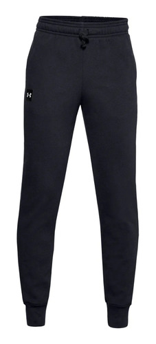 Pantalon Jogger Under Armour Niños Rival Fleece Negro