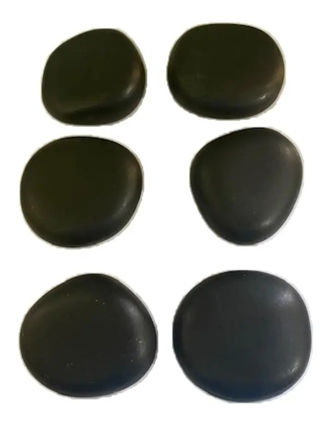Novabelleza Kit Pedras Quentes Para Massagem E Terapia 6 Cm