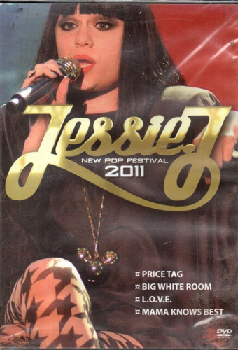 Dvd - Jessie J - New Pop Festival 2011 - Lacrado