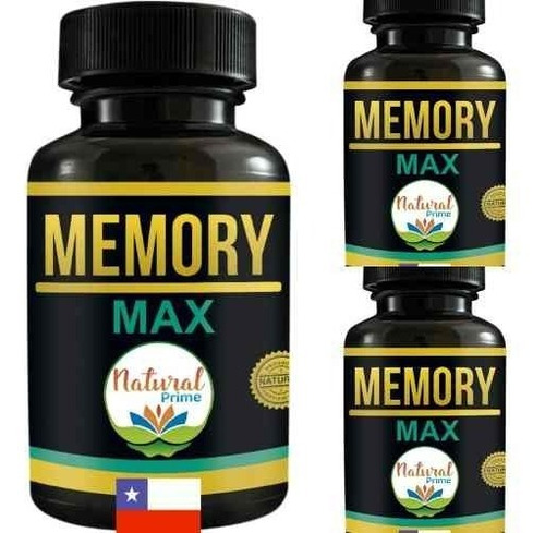Oferta 3 Meses Memory Max Pastillas Memoria Concentración