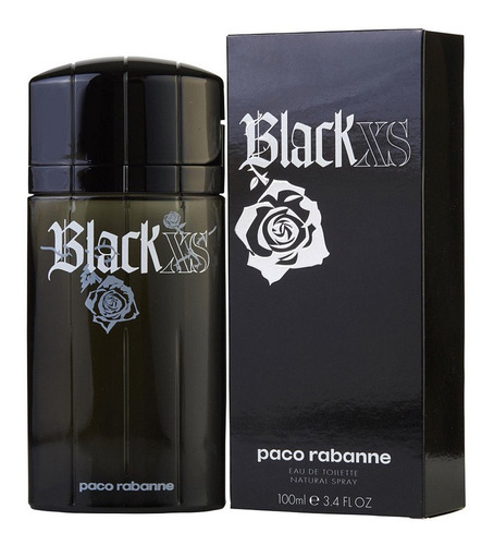 Perfume Black Xs Varon Edt 100ml Paco Rabanne/ Envió Gratis 