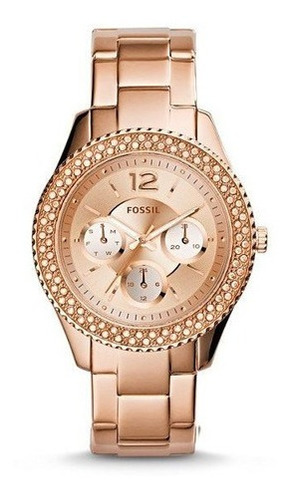 Fossil Stella Es3590 Multifuncion Rose Reloj Mujer 38mm