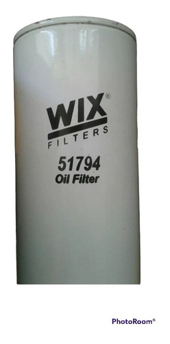 Filtro Aceite Wix 51794 Chevrolet C-60 C-70 Kodiak