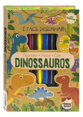 Como Fazer Desenhos Incriveis - Dinossauros