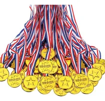 Comprar 100 Piezas De Medallas De Plástico For Niños, Medallas De O