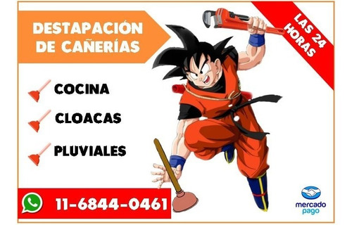 Destapaciones Cañerias Cloacas Pluvial Avellaneda