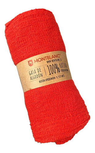 Manualidades Textil Gasa Color 5 Metros Rojos