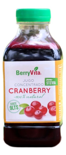 Jugo Concentrado Cranberry 100% Natural, 450ml St/ Agronewen