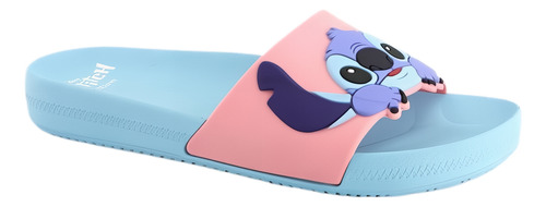 Sandalia Urbana Ve3670187 Plastico Lilo Stitch Liso Disney