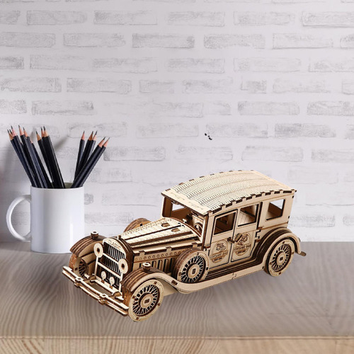 Modelo De Rompecabezas De Madera 3d Kit De Modelo De