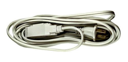 Extension Electrica Domestica Konect Calibre 2x18 Blanca 5 M