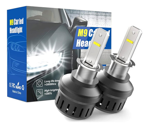 H3 - Kit De Conversión De Tamaño Mini Para Faros Delanteros,