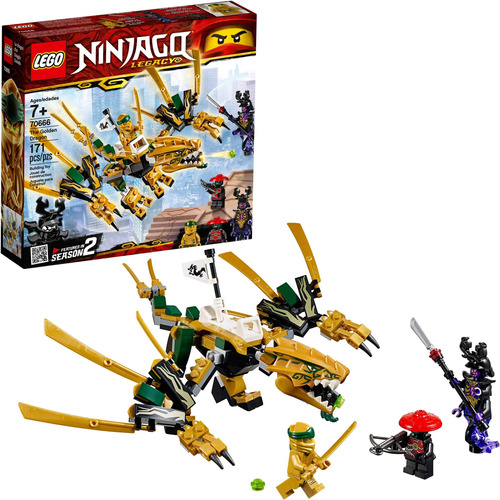 Set De Construc Lego Ninjago Legacy Golden Dragon 70666