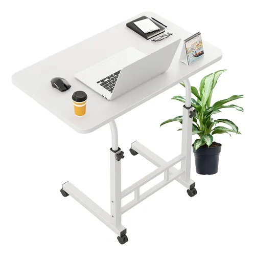 comprar Mesas Laterales Mesa Para Laptop Altura Ajustable Con Ruedas