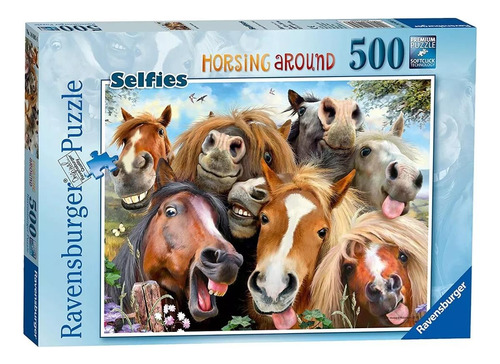 Puzzle Caballos 500 Piezas- Ravensburger