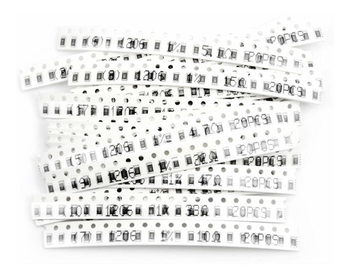 Pack De Resistencias Chanzon, 0-10ohm, 60 Valores, 1200pzs