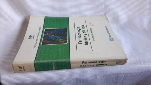 Imagen 4 de 4 de Farmacologia Basica Y Clinica Bertram Katzung 10 Ed Moderno
