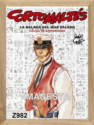 Corto Maltes , Cuadro, Poster, Comic,    Z982