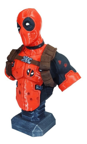 3d Figura Escultura Marvel Deadpool Busto Proxyworld