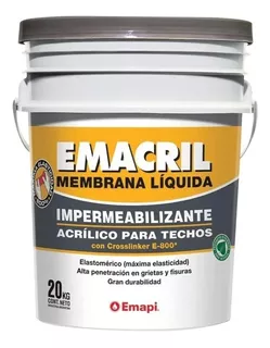 Membrana Liquida Emacril X 20 Kg + Regalo