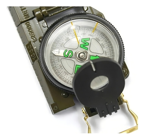Lensatic Engineer Dial Camping Survival Military Compass