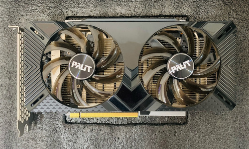 Placa De Video Palit Dual Geforce Gtx 16 Series 1660 Ti 6gb (Usado)