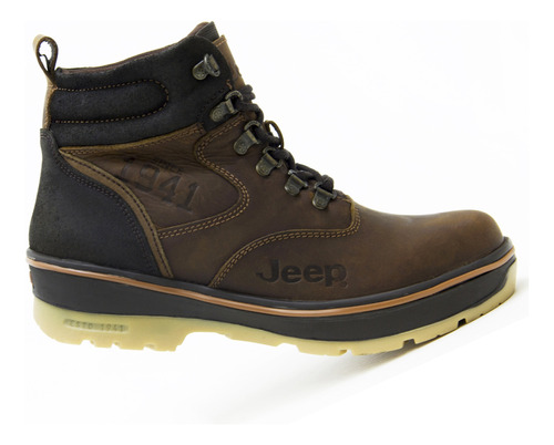 Jeep Caballero Bota Footwear 10101 Crazy Bronce Originales