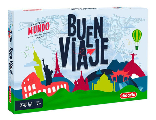 Juego Mesa Buen Viaje La Vuelta Al Mundo Didacta