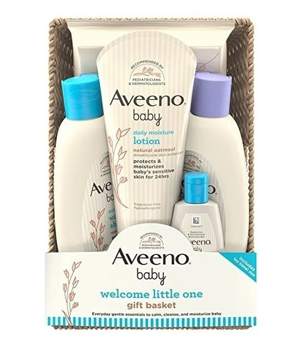 Kit Aveeno De Baño Bebe Baby Daily Bathtime Solutions 