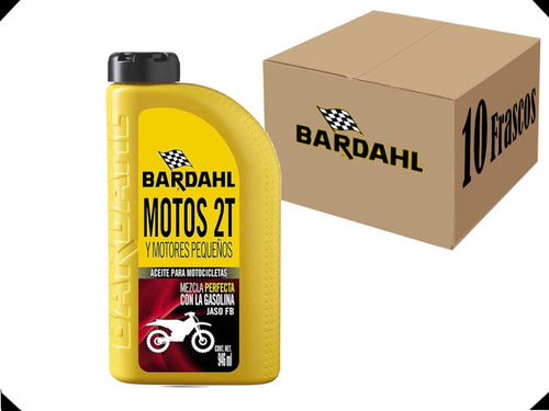 Lubricante Motos Motores Pequeños 2 Tiempos Jaso Fb 10 Pack