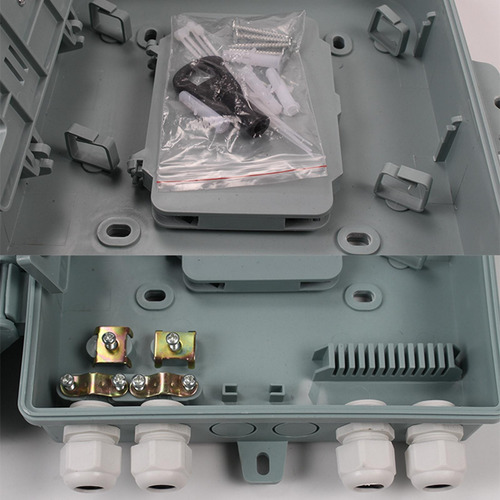 Caja De Distribución De Fibra Ftth Fibra Sc Fc / Bandeja De