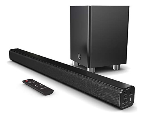 Barra De Sonido Y Subwoofer Inalámbrico Majority K2 | Sonido