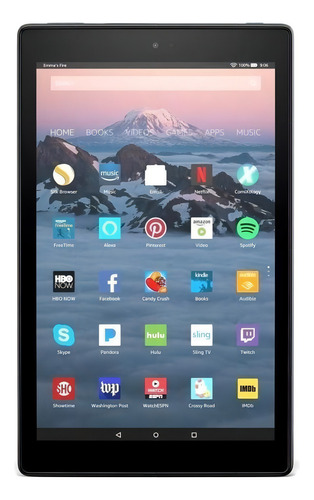 Tablet 2017 KFSUWI 10.1" 64GB black 2GB de memoria RAM