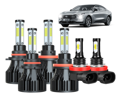 Para Honda Accord 2013-2015 - Kit De Faros Delanteros Led De