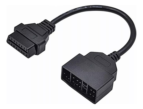 Cable Adaptador De 22 Pines A Obd2 De 16 Pines Para Vehículo